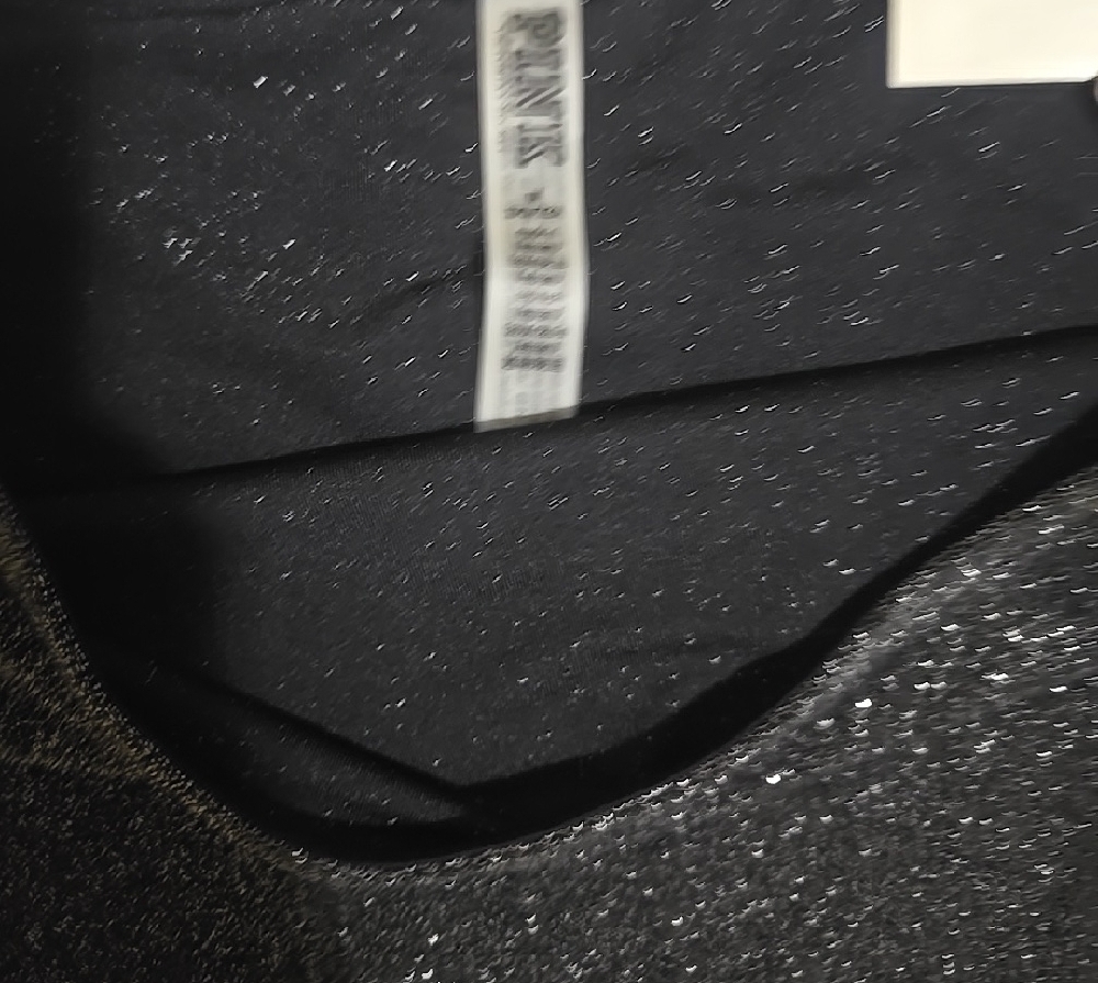 PINK Victoria's Secret Sparkle Black Swimsuit - Picture 5 of 7